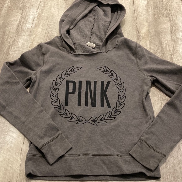 PINK Victoria's Secret Tops - PINK: Large Crest Hoodie
